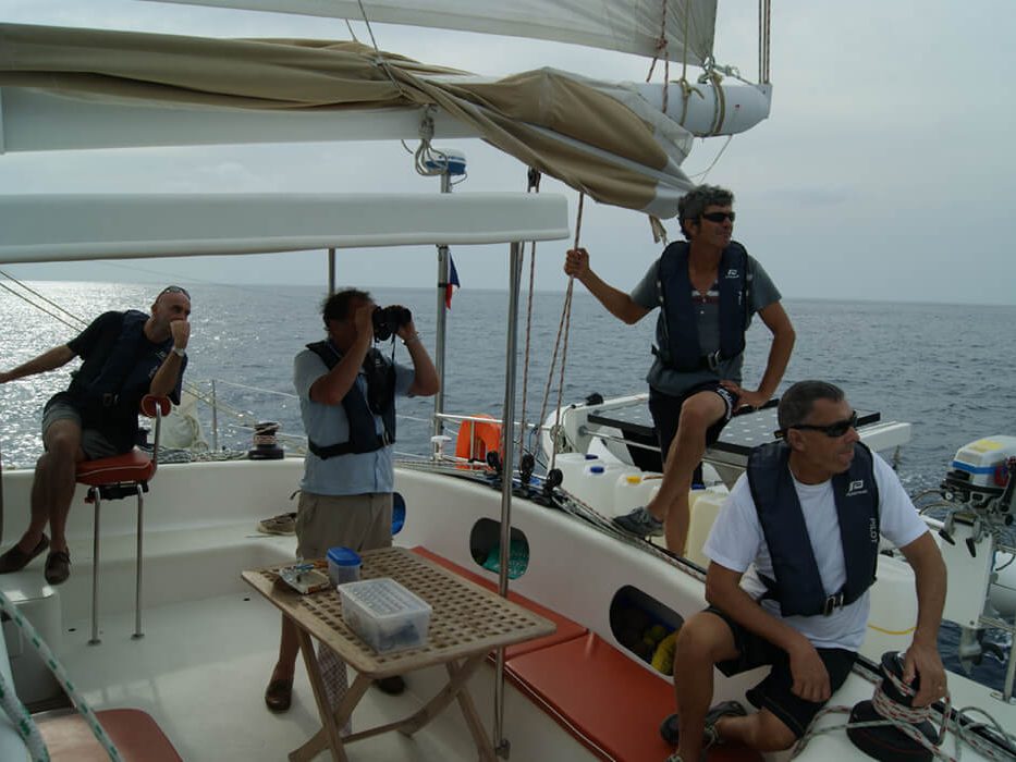 équipage pour la transat Cap-Vert-Martinique sur le catamaran Freydis 49 Vaovao