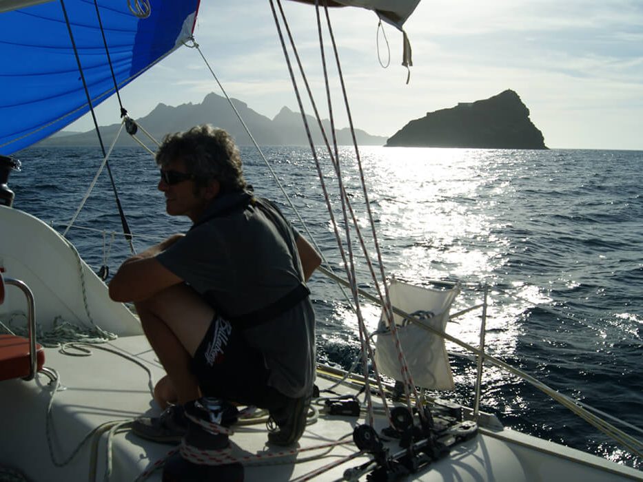 Stage catamaran arrivée à Sao Vicente