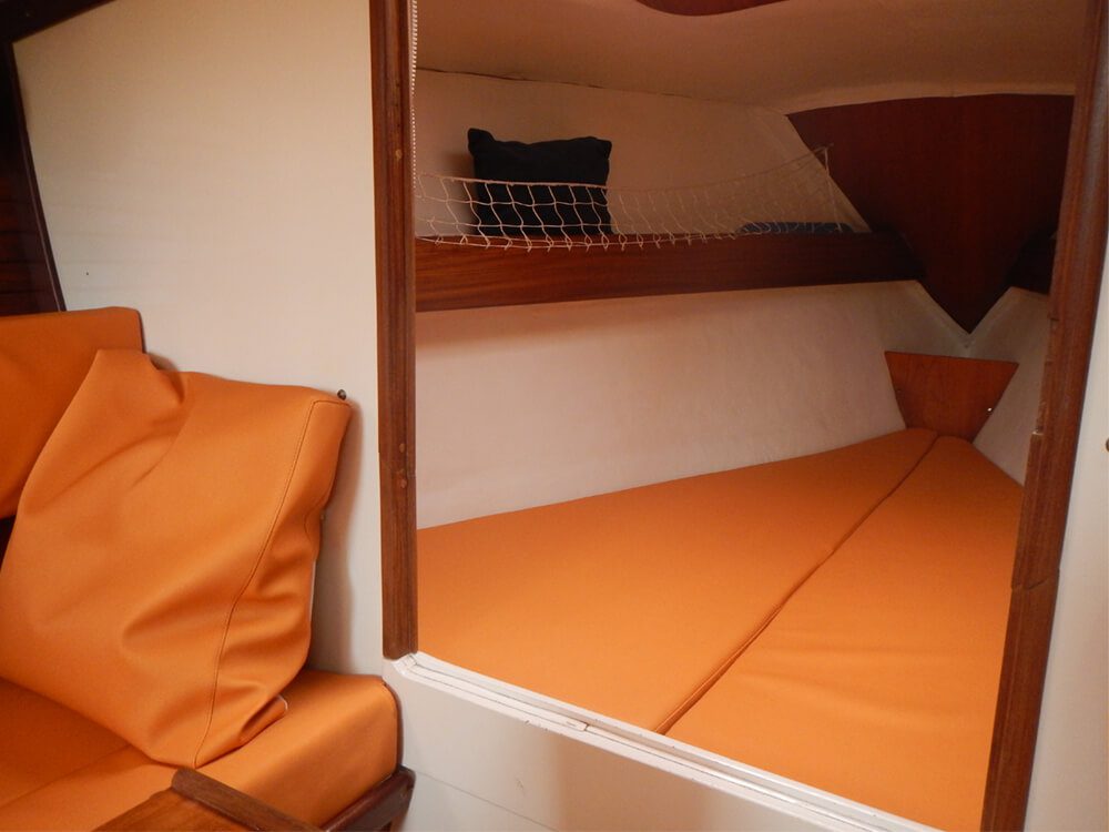 Cabine double avant du First 32