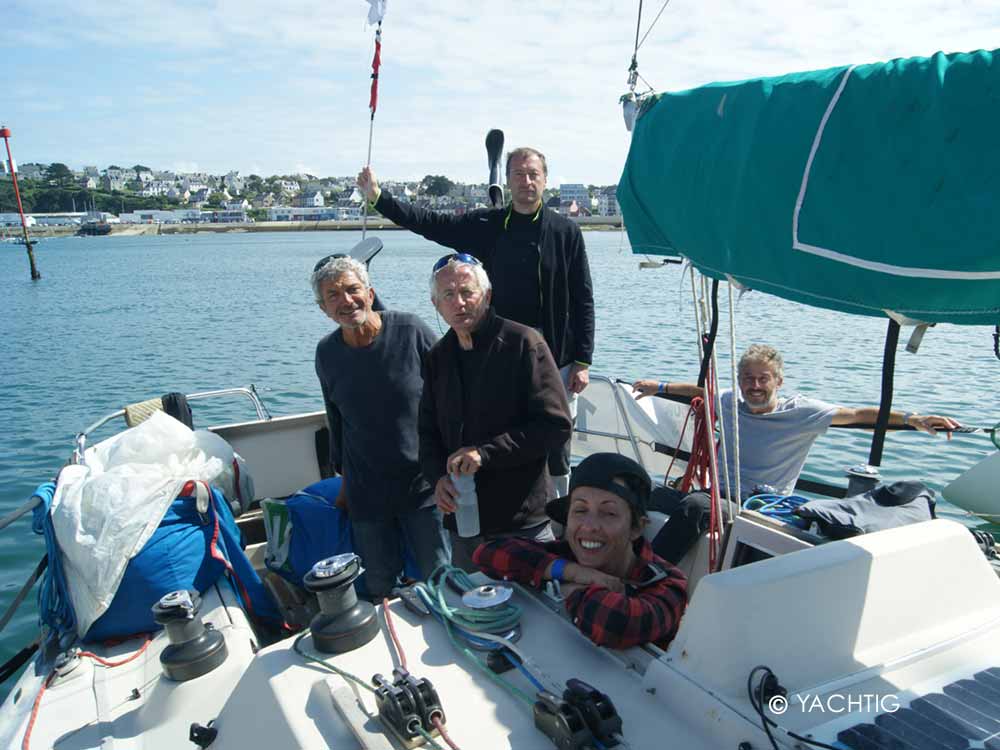 équipage Yachtig formations croisière stage régate Tour du Finistère