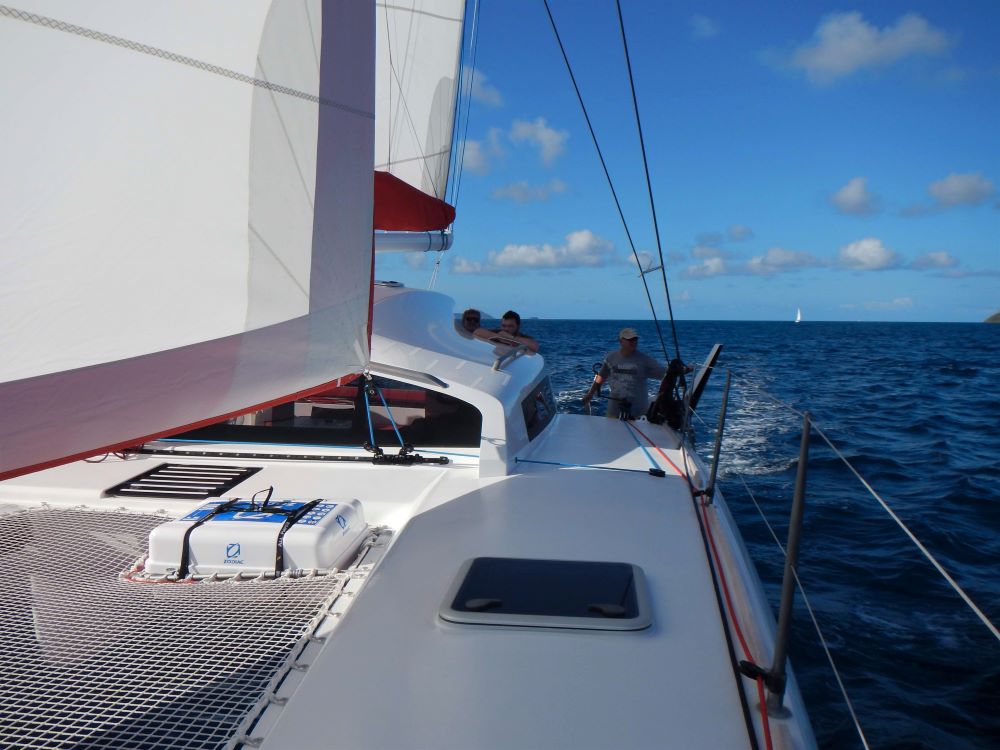 catamaran TS 42 stage Yachtig