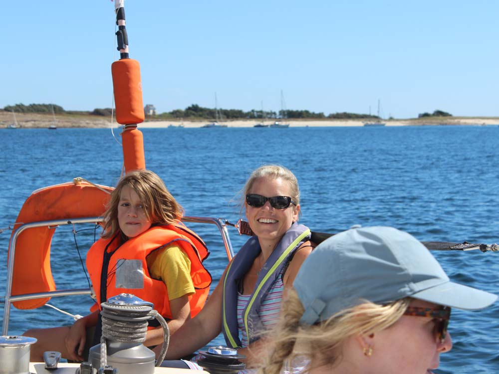 stagiaires découverte croisière Yachtig