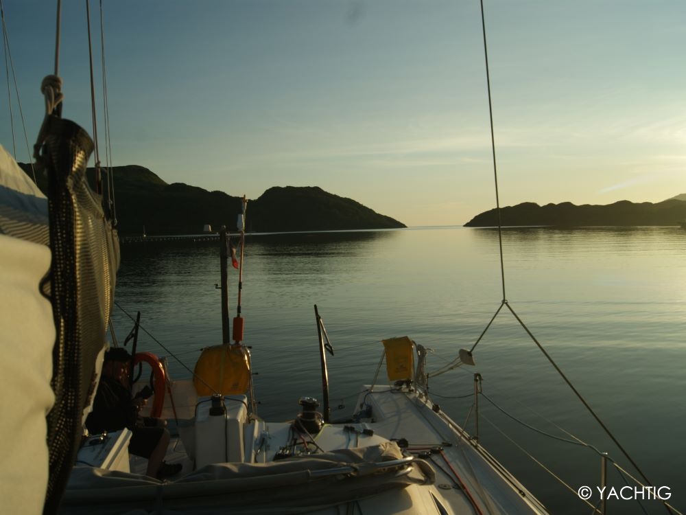 Mouillage sound of Mull, Ecosse